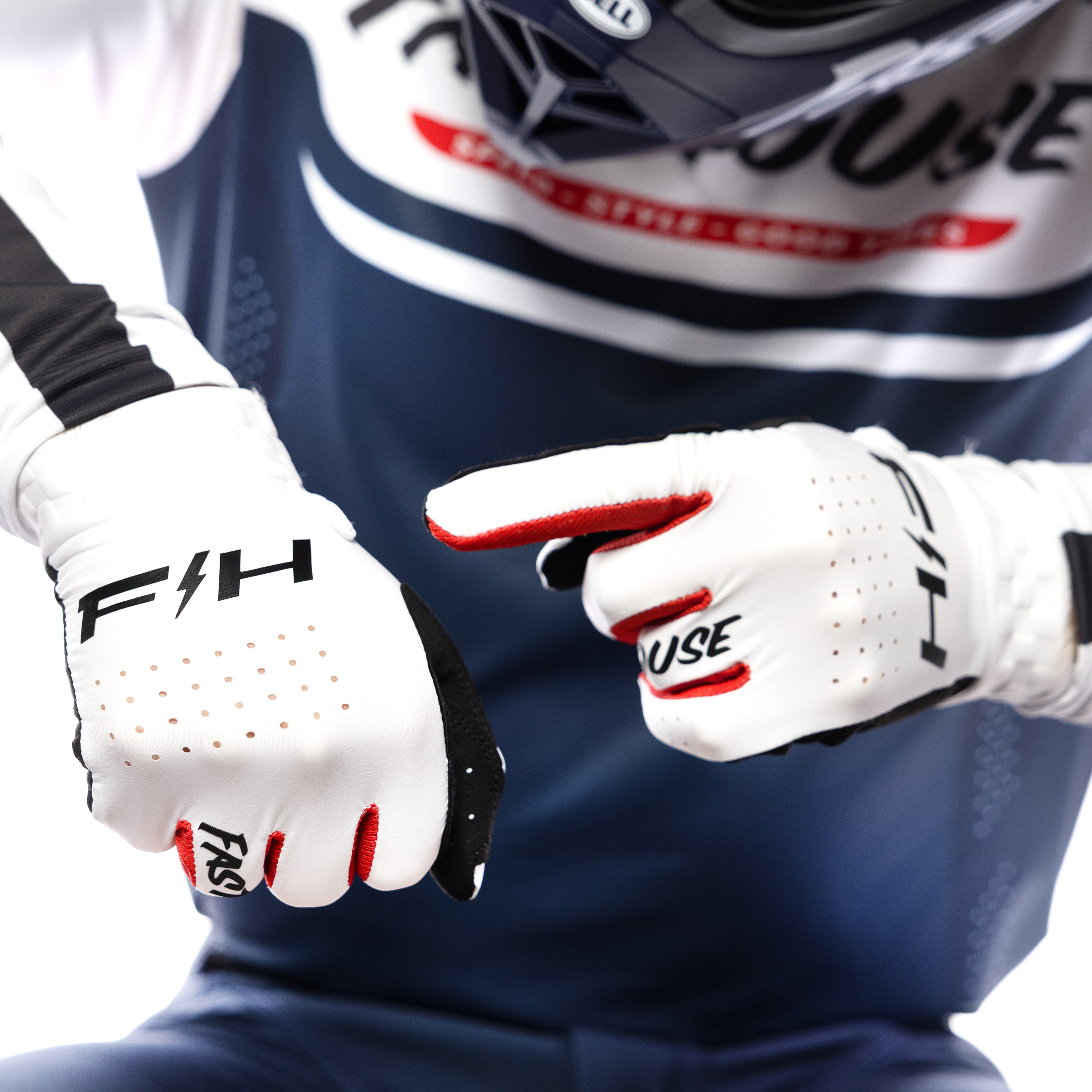 Fasthouse Helix Circuit Gloves - Helmet House